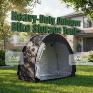 Multi-Purpose Portable Outdoor Storage Shed for Bikes