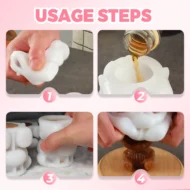 Cute Bear Silicone Ice Cube Mold - Image 7