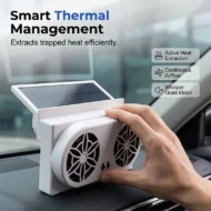 Solar Powered Car Ventilator Fan - Image 4