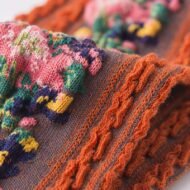 🔥Hot Sale 50% OFF🔥Vintage Embroidered Floral Socks - Image 6