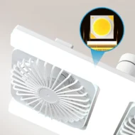 📢📢50% OFF !!!⏰Modern 2-in-1 LED Ceiling Fan Light - Image 11