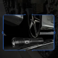 Set of Super Bright Waterproof Rechargeable Flashlights with Zoom - Image 7
