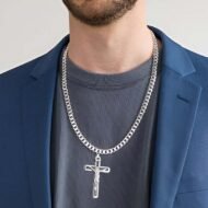 Delicate Timeless Elegance Cross Necklace - Image 13