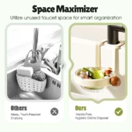 Multi-Use Hanging Faucet Drain Strainer - Image 5