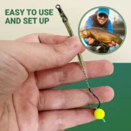 🎣 High Buoyancy Floating Ball Fishing Hook – Floats Naturally, Bites Instantly! 🐟💧 Keeps bait at the perfect depth – more strikes, less waiting. 🔴⚡ - Image 9