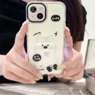 🎄Christmas Sales 60% OFF🐾Luminous Cartoon Cat & Dog iPhone Case - Image 8