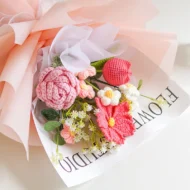 💕Mother's Day Special Sale 50% OFF!💕Handmade Delicate Crochet Flower Bouquet - Image 10