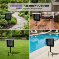 Solar-Powered Outdoor Bug Zapper - Image 8
