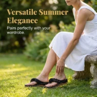 Women's Floral Thong Sandals with Arch Support - Image 8