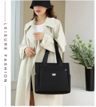 🔥Large Capacity Water Repellent Multi Pocket Nylon Shoulder Bag👜 - Image 2