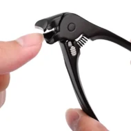 Stainless Steel Curved Nail Clipper – Ergonomic & Easy for Seniors - Image 2