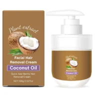 🎁 Buy 2 get 1 FREE! 🥥✨ Coconut facial hair removal cream – Gentle & effective - Image 9