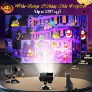 2-in-1 HD Remote Control Holiday Projector Lights - Image 5