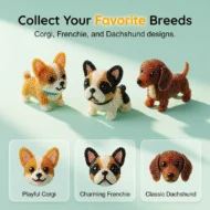 Colorful Beaded 3D Dog Model Kit - Image 23