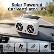 Solar Powered Car Ventilator Fan