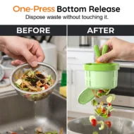 Portable Sanitary Kitchen Sink Strainer Basket - Image 2