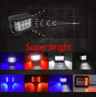 Car Dual Sides LED Dual Color Light - Image 10