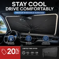 🥳SUMMER HOT SALE💞Car Sun Shade Umbrella – Keep Your Car Cool This Summer - Image 8