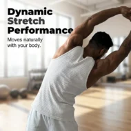 Men's Ribbed Knit Slim Fit Tank Top - Image 5