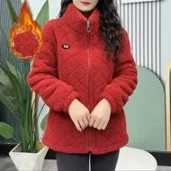 Winter Gift! Women’s Thick Faux Cashmere Thermal Coat - Image 6