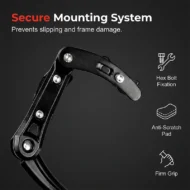 Universal Adjustable Aluminum Alloy Bicycle Side Kickstand - Image 6