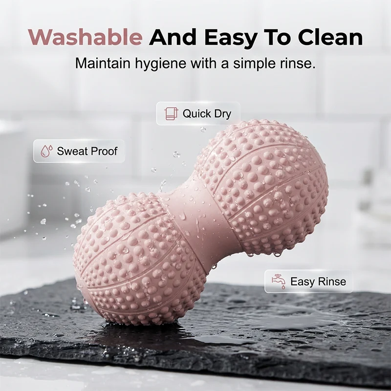 🥳2026 HOT SALE🥳💞30K+ SOLD!   Peanut Massage Ball 🥜 – Deep Tissue, Spine-Safe, Plantar Fasciitis Relief