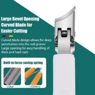 📢📢50% OFF!! ⏰Angled, splash-proof nail clippers with a wide opening - Image 11