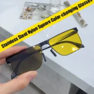 💥Last Day Sale 49%💥Day And Night Photochromic Driving Night Vision Goggles - Image 5