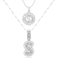 🎁New Year Sale 50% OFF💖2 Pack - Initial Letter Pendant Necklaces - Image 57