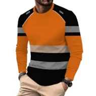 👕 50% OFF NOW! ✨ Men's 3D Printed Active Shirt – High-visibility, breathable & athletic fit – Perfect for running, cycling or outdoor sports – lightweight and comfortable 🌿 - Image 5