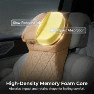 Aviation-Grade PU Leather Car Headrest - Image 6