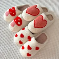 [Gift For Lover] Indoor Anti Slip Plush Slippers For Couples - Image 4