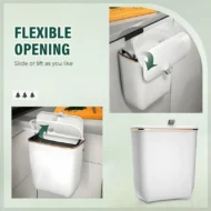 Large Capacity Wall-Mounted Trash Can - Image 6