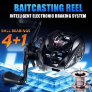 🌞Kick Off Spring With 50% Off!🎣DC Baitcasting Reel - Digital Brake System (Say Goodbye to Backlash!) - 7.2:1 High Speed - For Predatory Fishing in Freshwater & Saltwater - Image 7