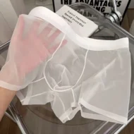 Men’s Transparent Ice Silk Boxer Briefs - Image 9