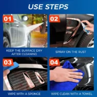 🔥 Multi‑Purpose Rust Remover Spray – Rust Gone, Metal Like New! 🛠️✨ Dissolves rust on contact – wheels, tools, chains, and more. 💪🚗 - Image 6