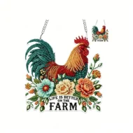 Decorative Crystal Acrylic Hanging Ornament - Image 9
