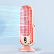 🥳2026 HOT SALE🥳💞50K+ SOLD!💨🌙 50% OFF! Portable Table Fan – 5 speeds, ultra‑quiet, gentle breeze. Perfect for bedroom or office. Stay cool without noise! 😴✨ - Image 4