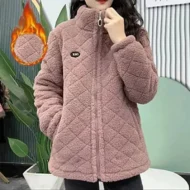 Winter Gift! Women’s Thick Faux Cashmere Thermal Coat - Image 5