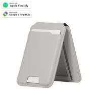 Smart MagSafe Wallet Made of Genuine Nappa Leather – with Apple Find My™ & Google Find Hub™, RFID Protection, and Wireless Charging. - Image 4