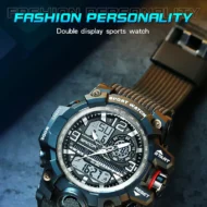 💦100m Water Resistance⌚Men's Fashion Multifunctional Waterproof Luminous Watch - Image 4
