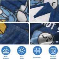 🎉 Father’s Day Special Deal: ONLY ￡7.99!!🎁“Dad’s Not Sleeping… Just Resting His Eyes” Blanket 🛋️💤Soft Plush Throw Blanket for Dad – The Perfect Gift from Kids ❤️❤️ - Image 3