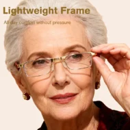 Foldable Anti-Blue Light Reading Glasses with Case - Image 5