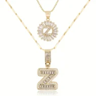 🎁New Year Sale 50% OFF💖2 Pack - Initial Letter Pendant Necklaces - Image 42