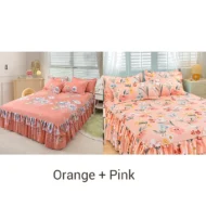 🥳SUMMER HOT SALE💞3-Piece Ruffled Bed Skirt Set - Image 14