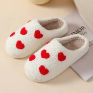 [Gift For Lover] Indoor Anti Slip Plush Slippers For Couples - Image 15