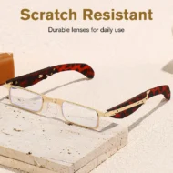 Foldable Anti-Blue Light Reading Glasses with Case - Image 6