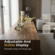 3D Metal Bee Puzzle Assembly Model Kit - Image 7