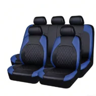 🎁🚗9-Piece Universal Fit Leather Car Seat Cover Set - Image 13