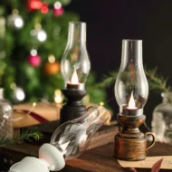 LED Vintage Kerosene Lamp Electronic Swing Candle - Image 11